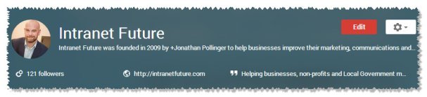 Google My Business dashboard